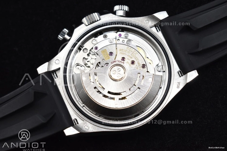on Rubber 788 1:1 Edition Strap Gray Daytona Unisex Dial Oysterflex Best QF SA 116519 0515